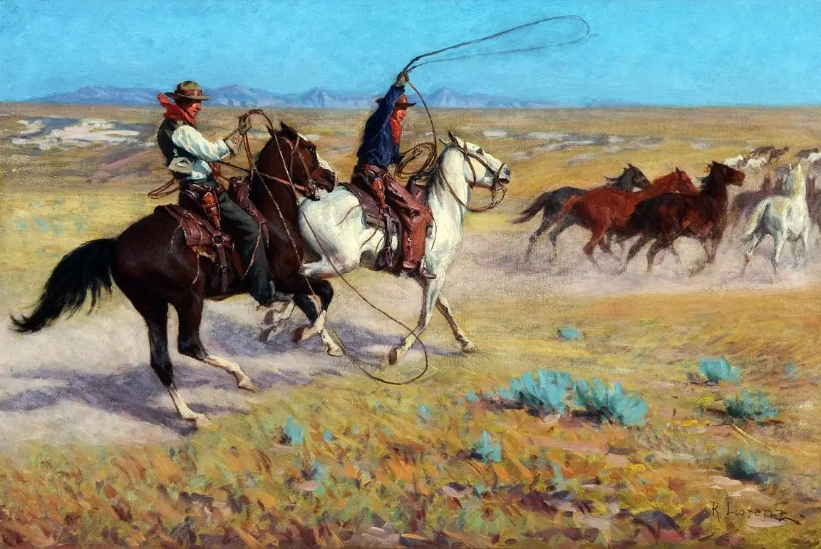 Lorenz- Fading Horses, Wild Cowboys