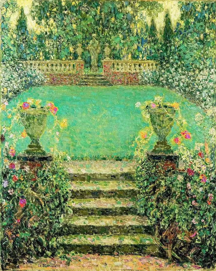 Market Garden Gerberoy Henri Le-sidaner