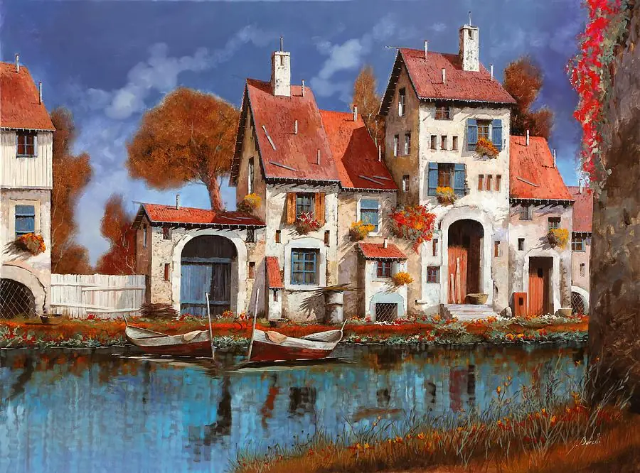 Farmhouse on the Lake