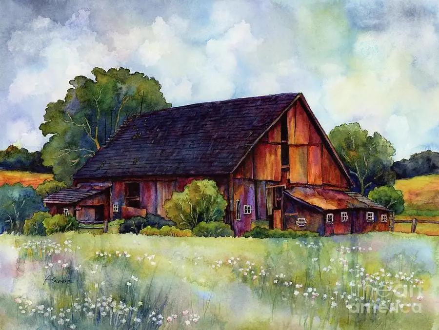 Texas Old Farm Barn