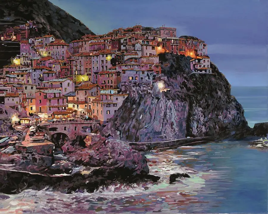 Manarola Amalfi Coast Mediterranean Seaside Italy Beach