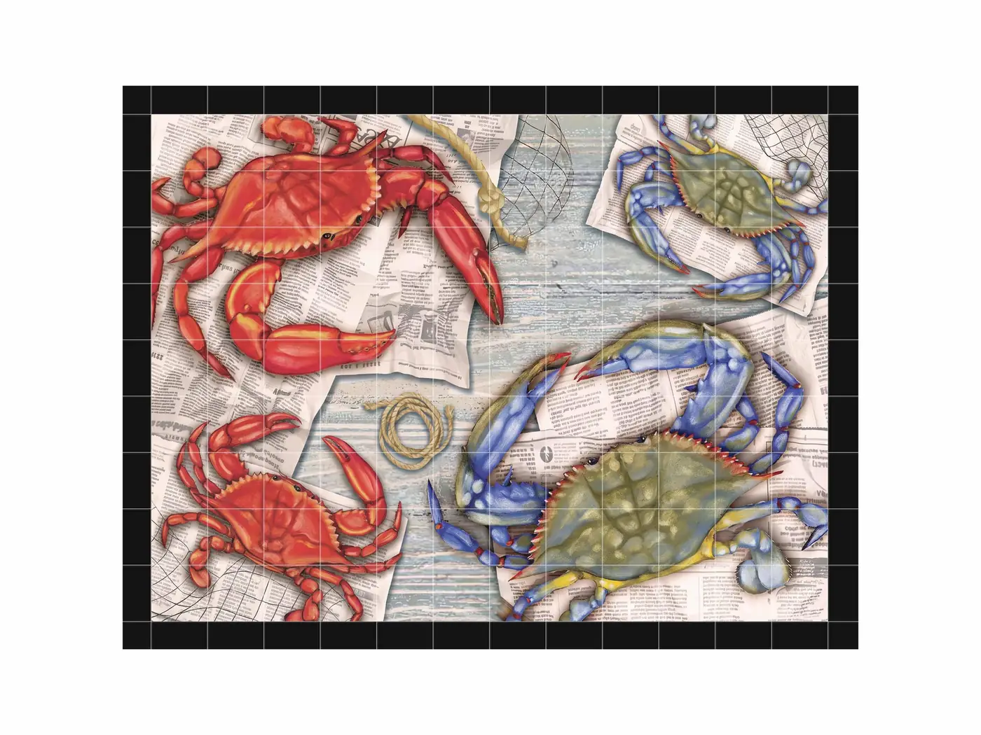 Daily Catch Red Blue Crabs Seafood