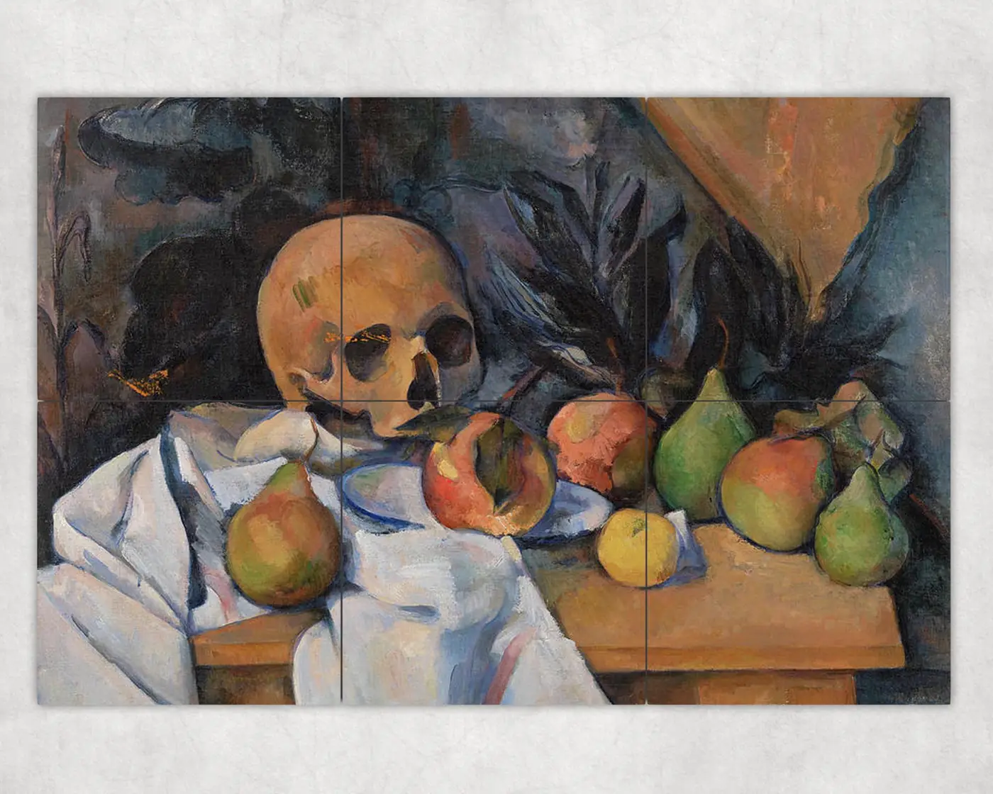 Still Life with Skull Paul Cezanne