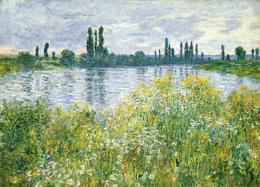 Banks of the Seine Vetheuil Claude Monet