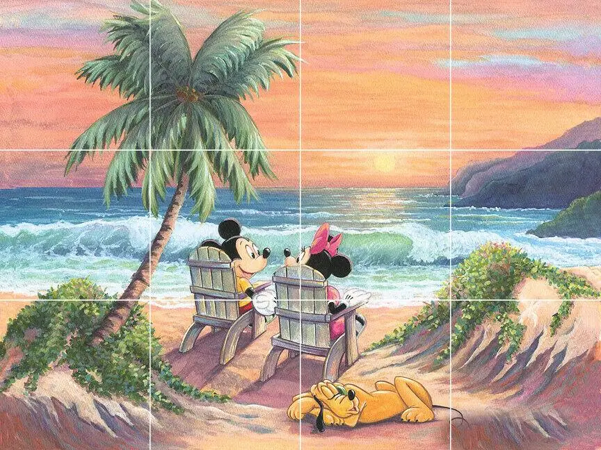 Watching the Sunset from a Tropical Beach