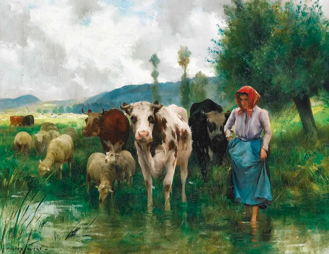 Dupré, Shepherdess