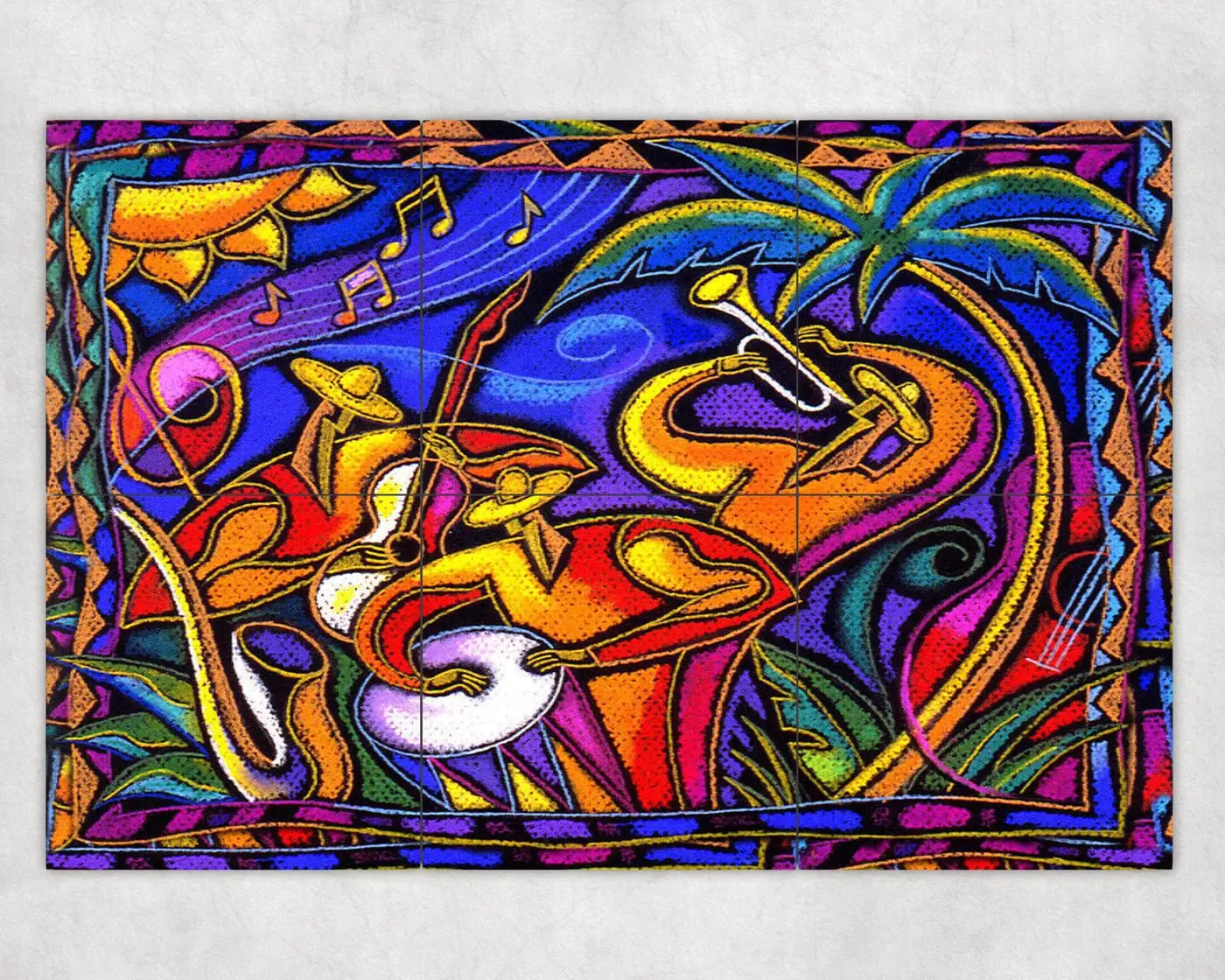 Caribbean Island Tropical Jazz Latin Music Band