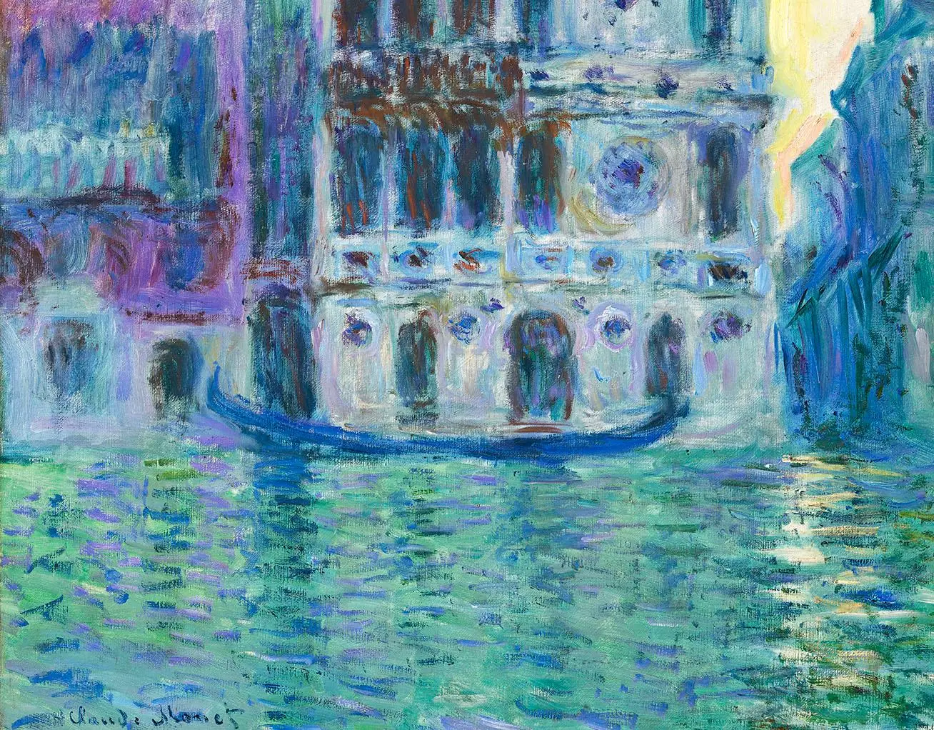 Claude Monet le Palais Dario