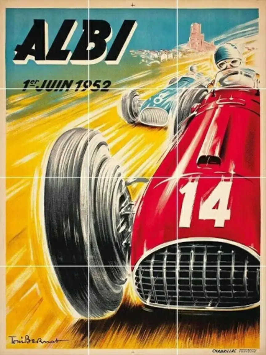 Albi France Grand Prix Car Racing