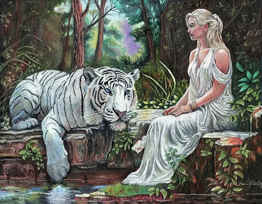 White Tiger Goddess