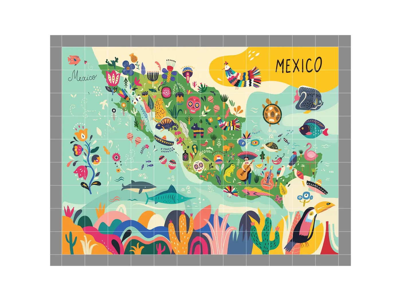 Map of Mexico