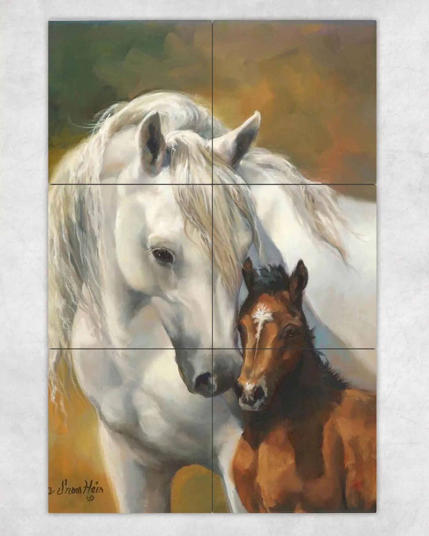 Cherished, Mare and Foal, Mother and Baby Horse