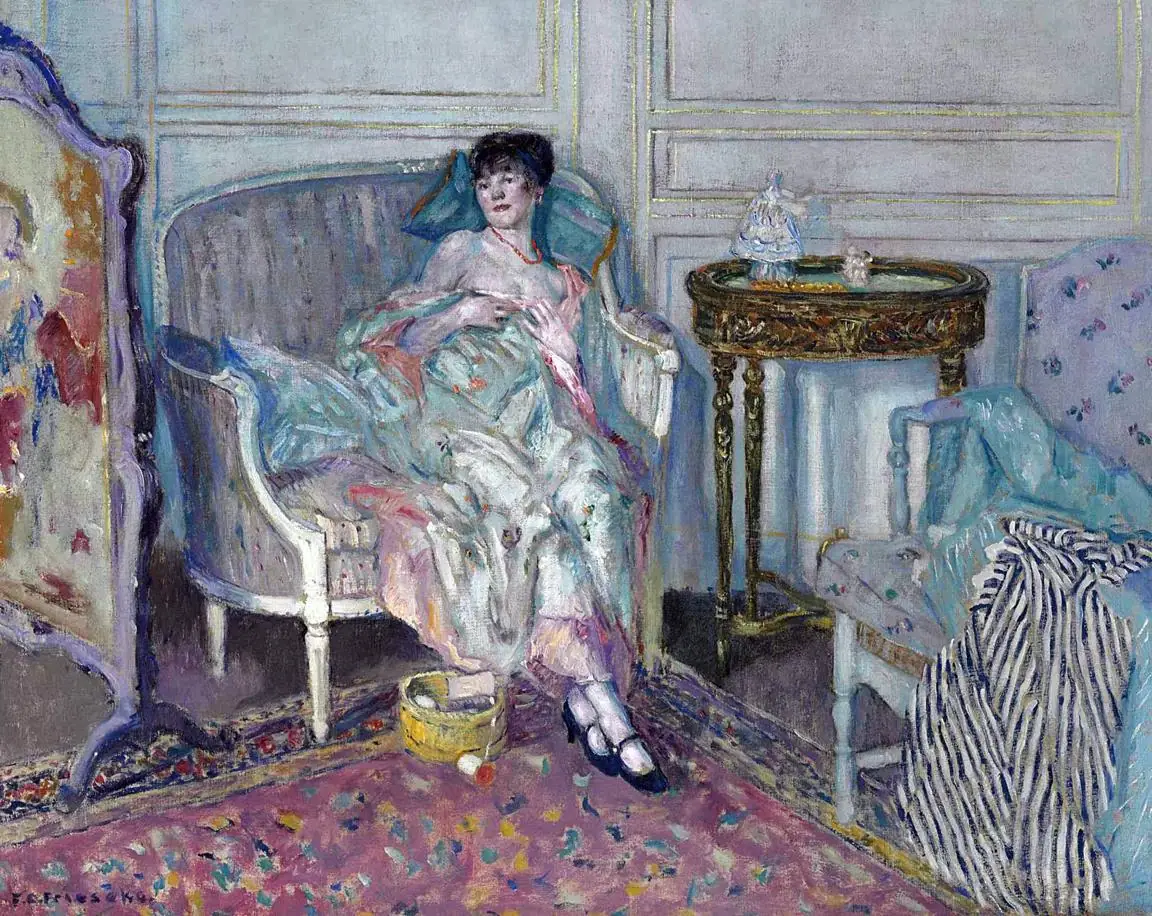 In the Boudoir, 1914