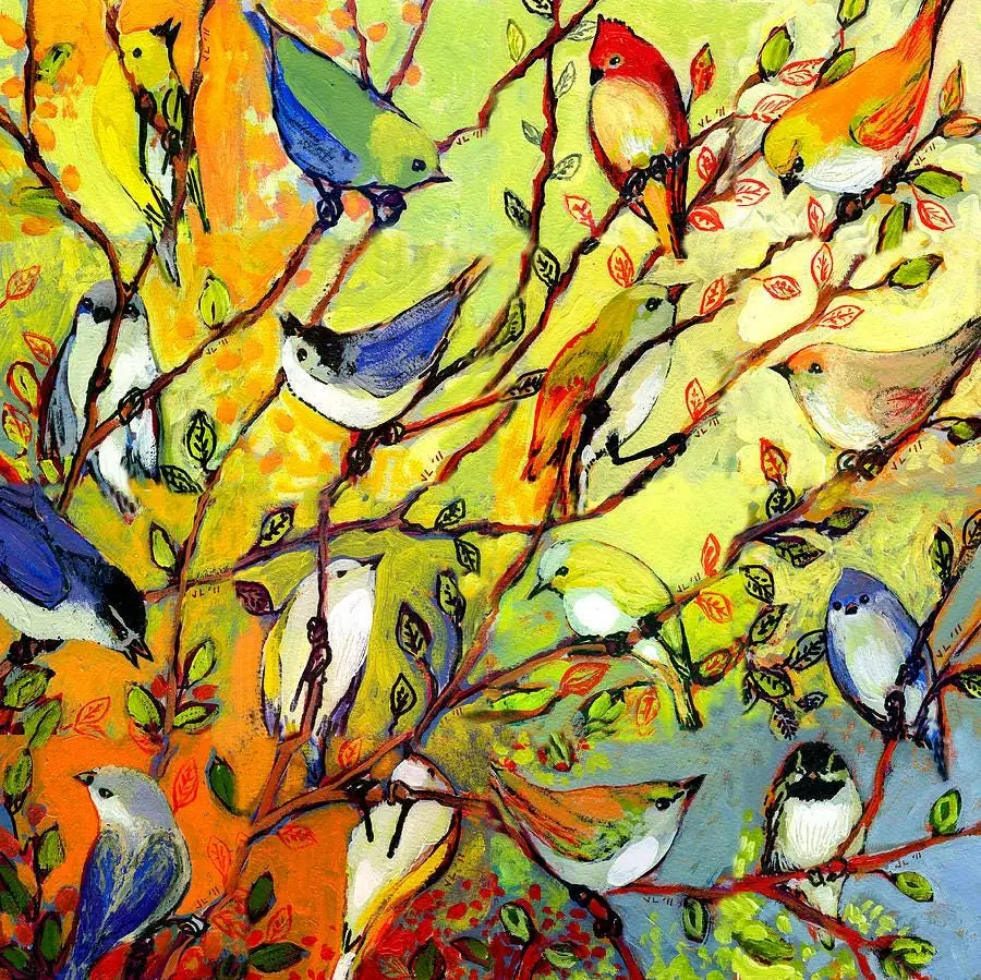 16-birds on a Tree