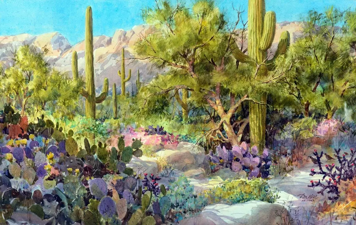 Cactus Desert Garden Quail Heaven