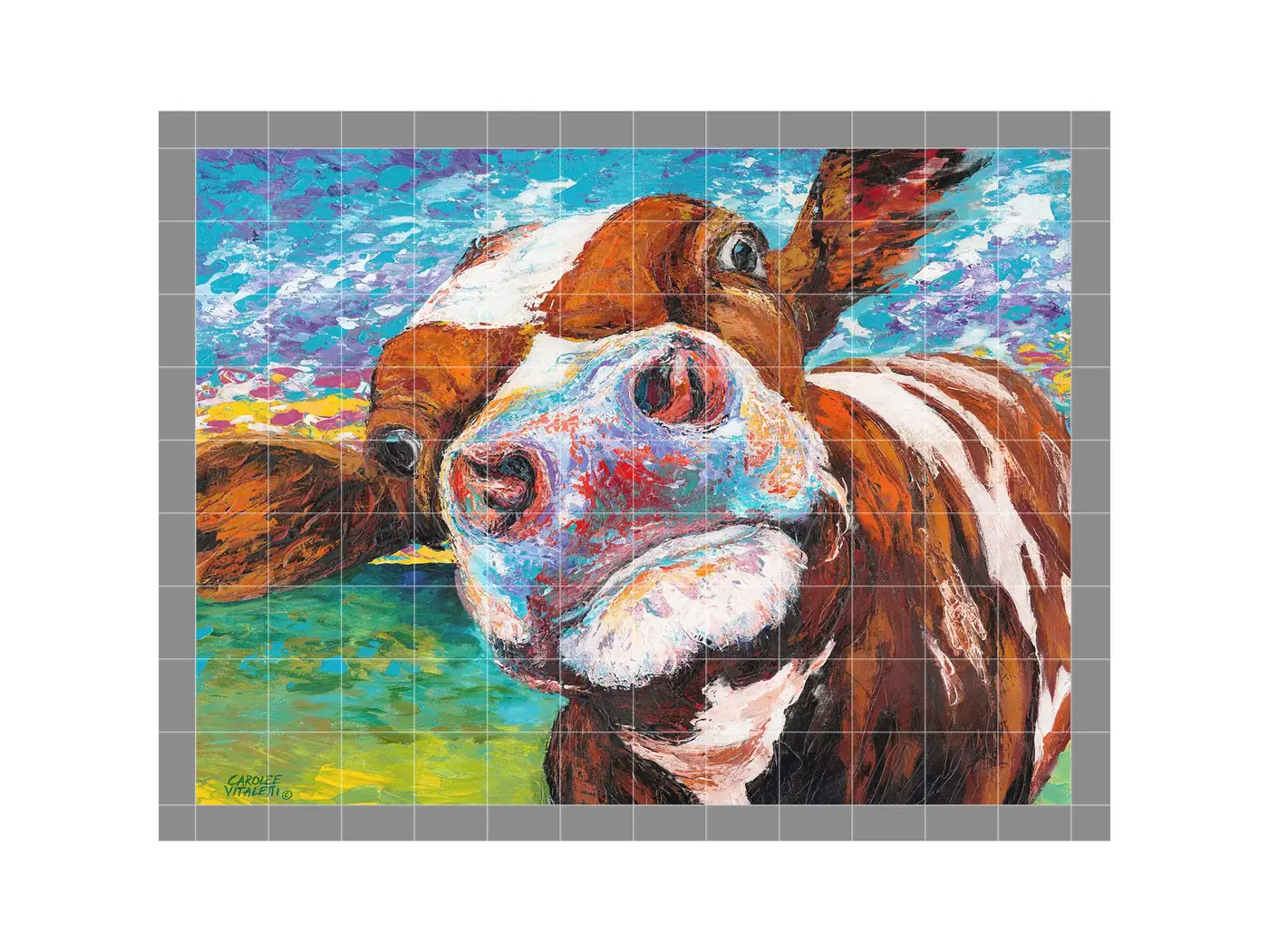 Funny Farm Animals Cow