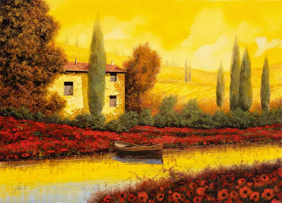 Yellow River at Sunset