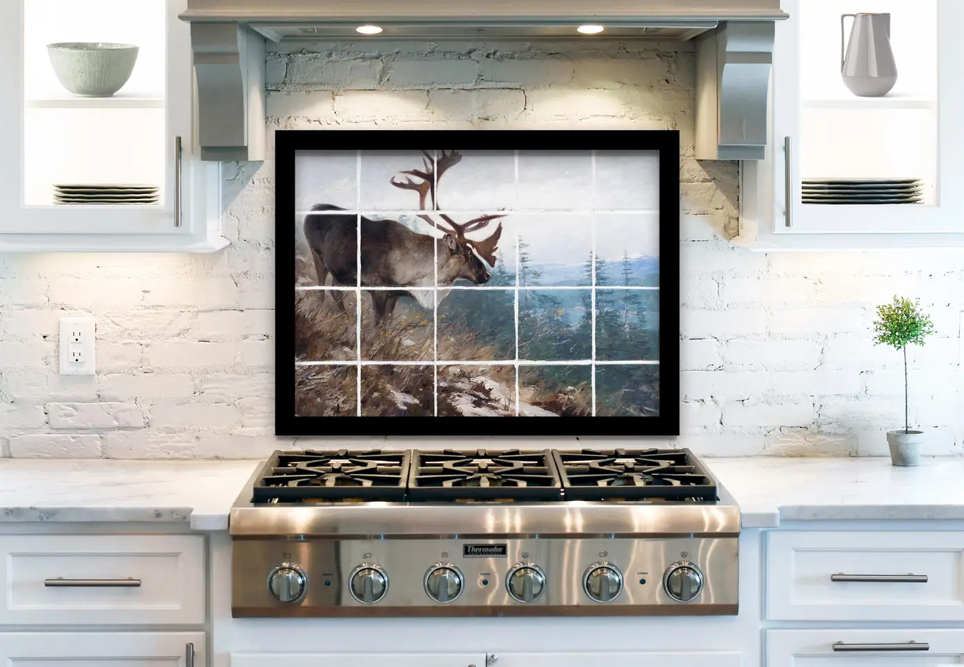 Yukon King Caribou Deer installed