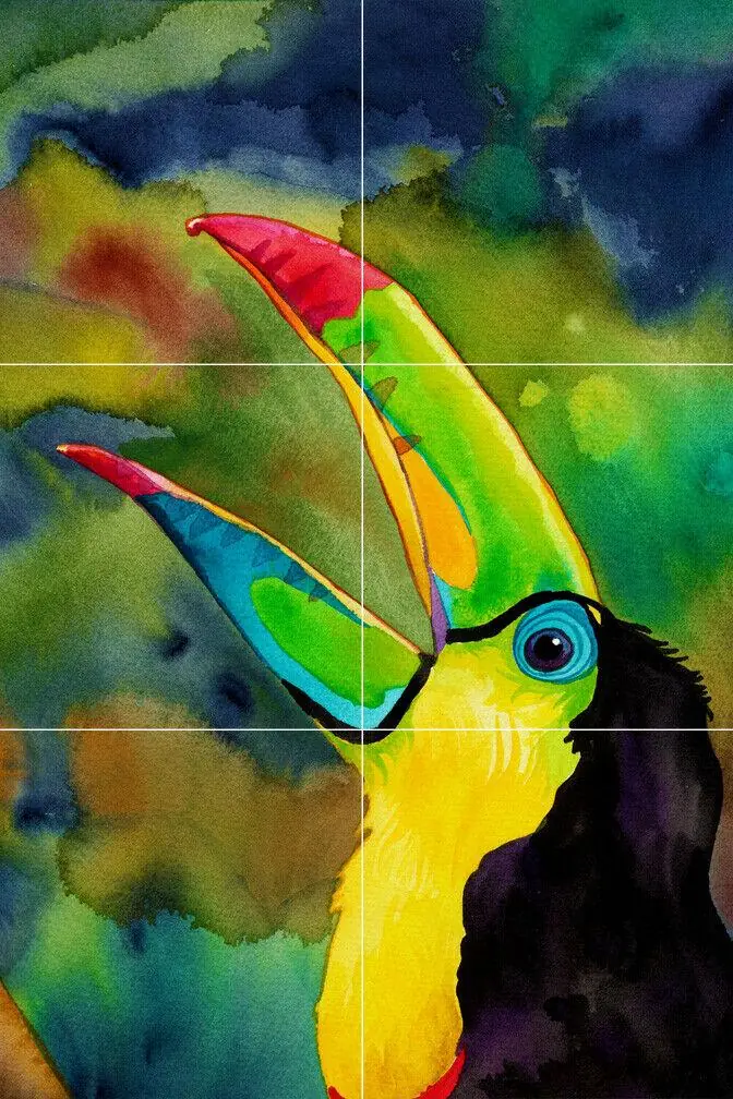 Toucan Exotic Tropical Bird Jungle Forest Wildlife Nature