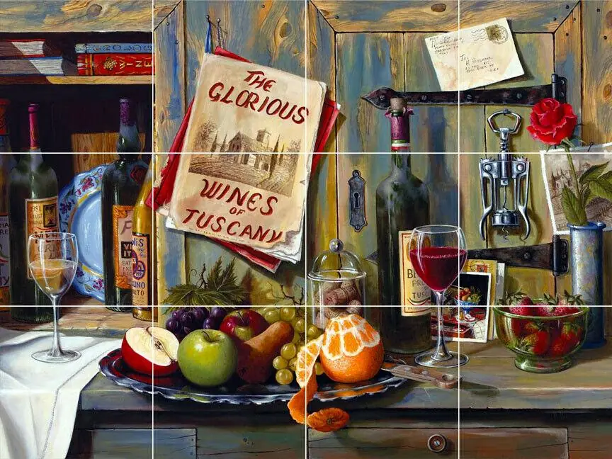 Still Life of Tuscany Wines