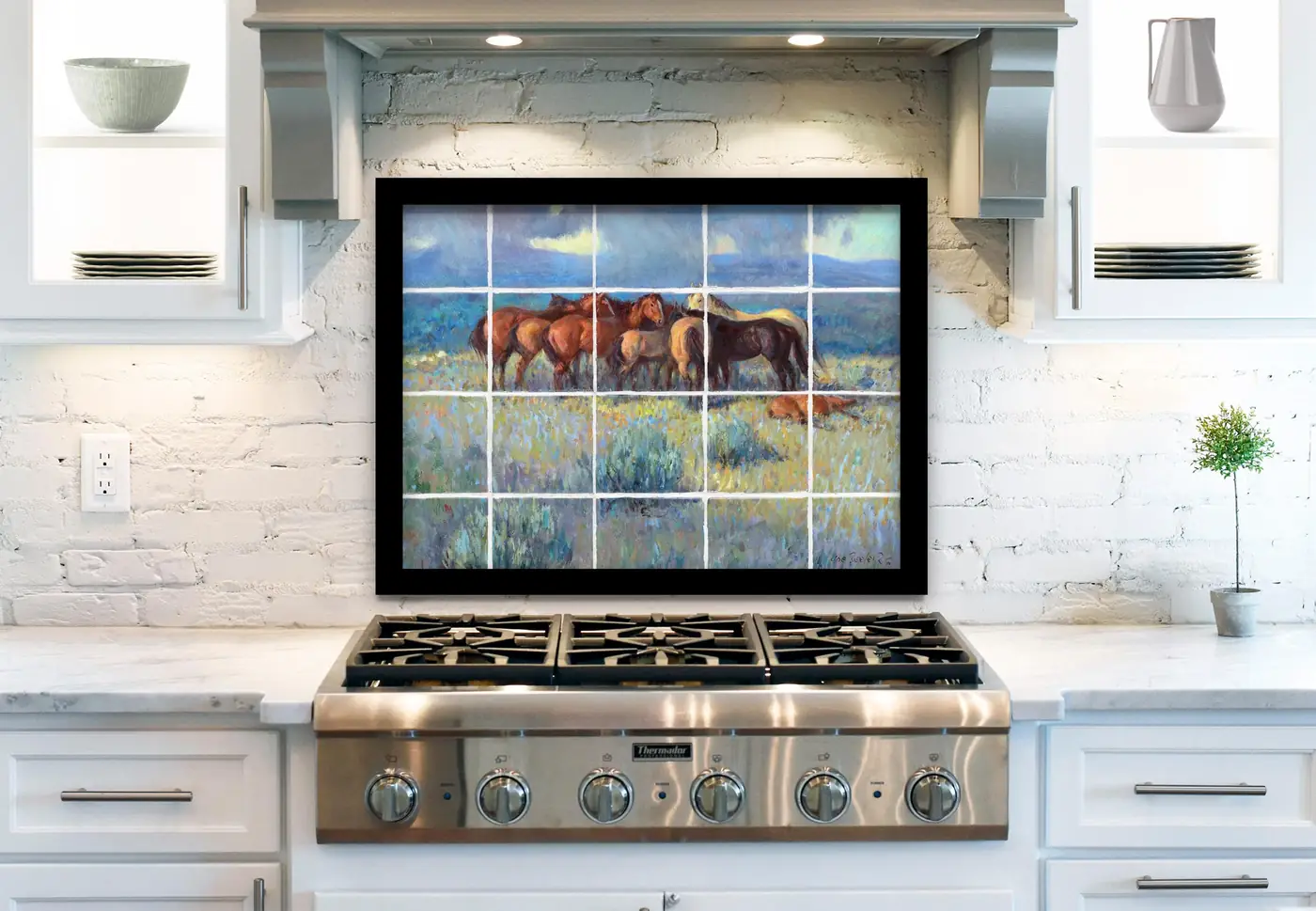 Wild Horses Herd installed