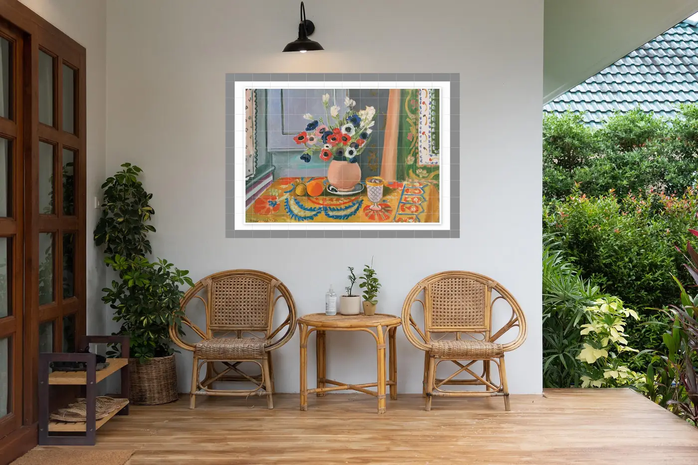 Anemones in an Earthen Vase, Photo 5