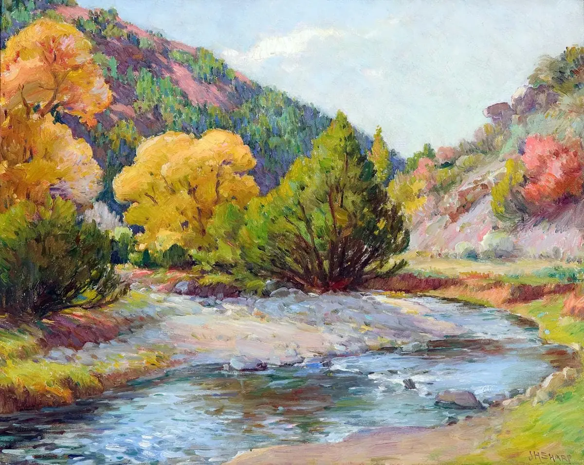 Taos Canyon by Sharp