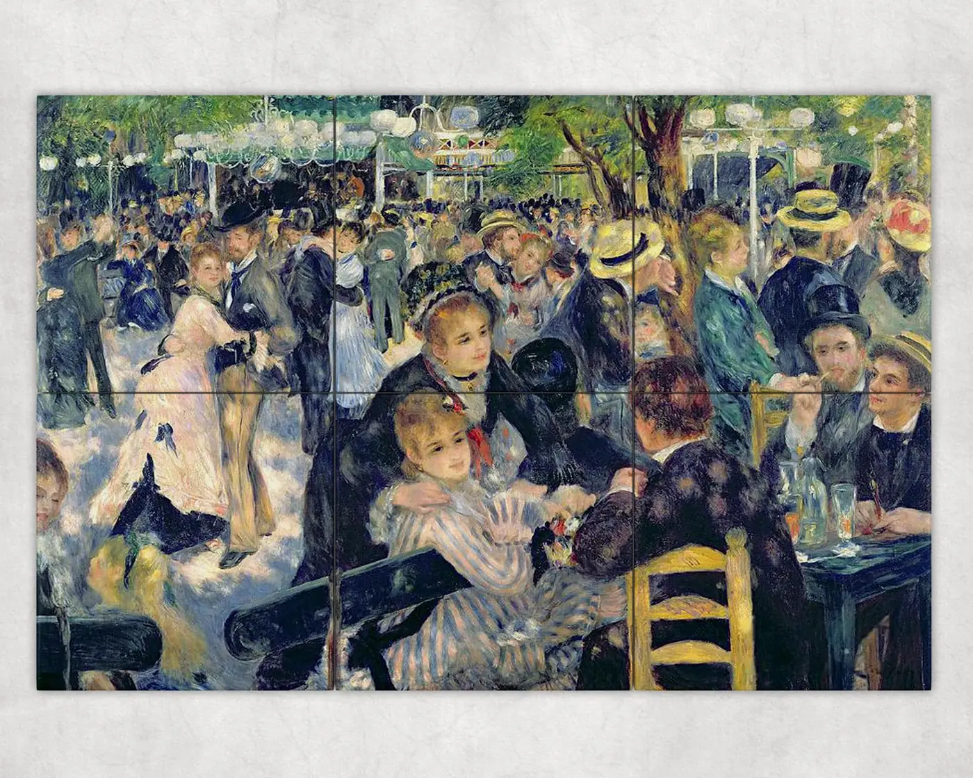 Ball at the Moulin de la Galette Pierre Auguste Renoir