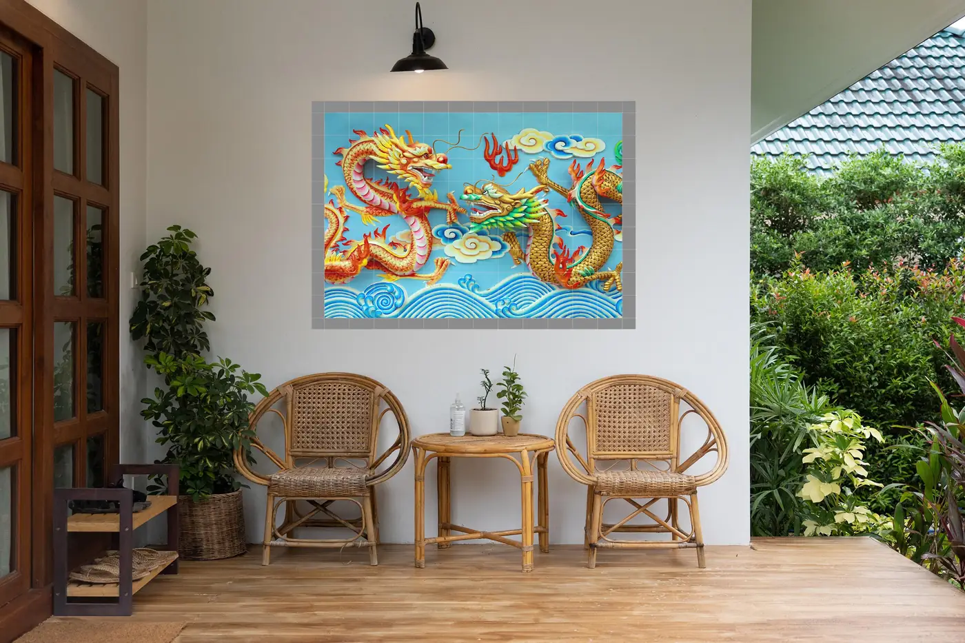 Red and Gold Chinese Dragons, Photo 6