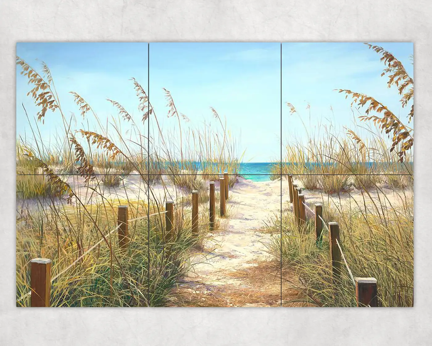 Sea Oat Path to Beach