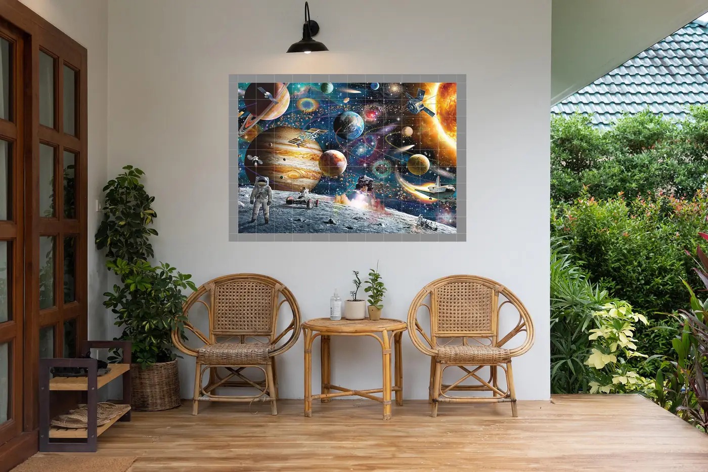 Space Odyssey with Astronauts Solar System Sun, Photo 5