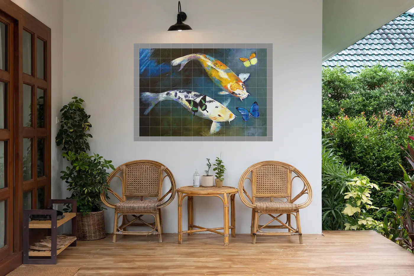 Koi Fish and Butterflies Pond Garden, Photo 6