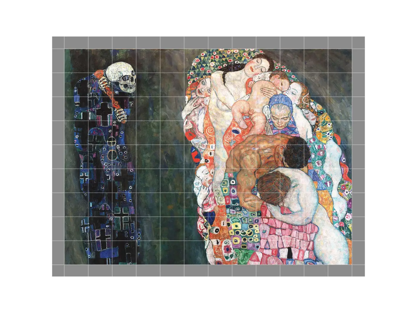 Death and Life Gustav Klimt