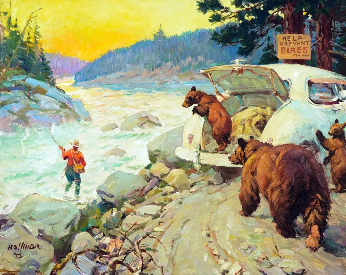 Taking Over or Bear Country by Hoffman