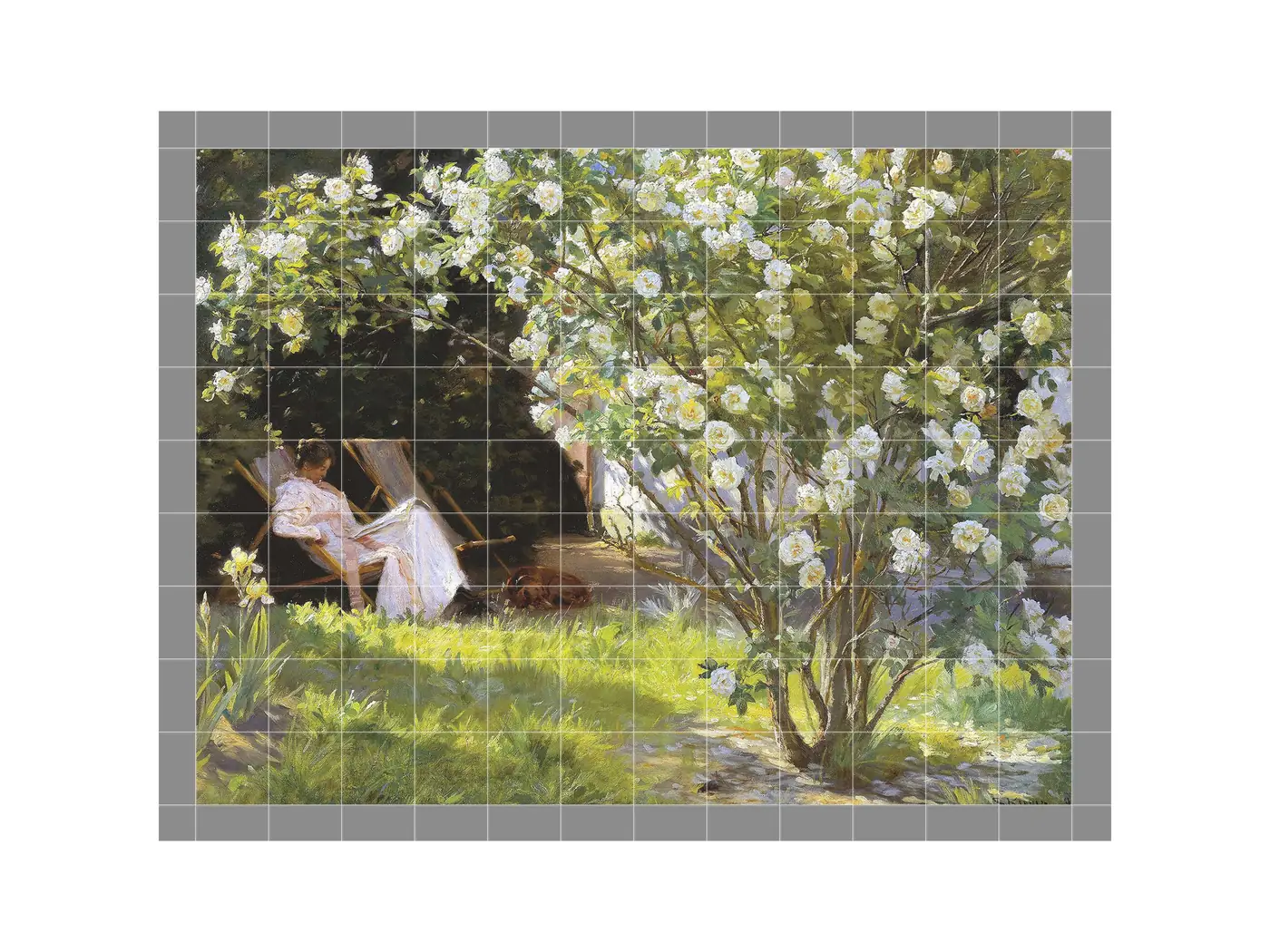 Roses by Peder Severin Krøye