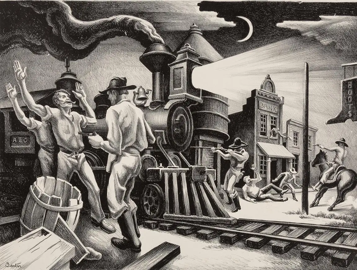Thomas Hart Benton Jesse James