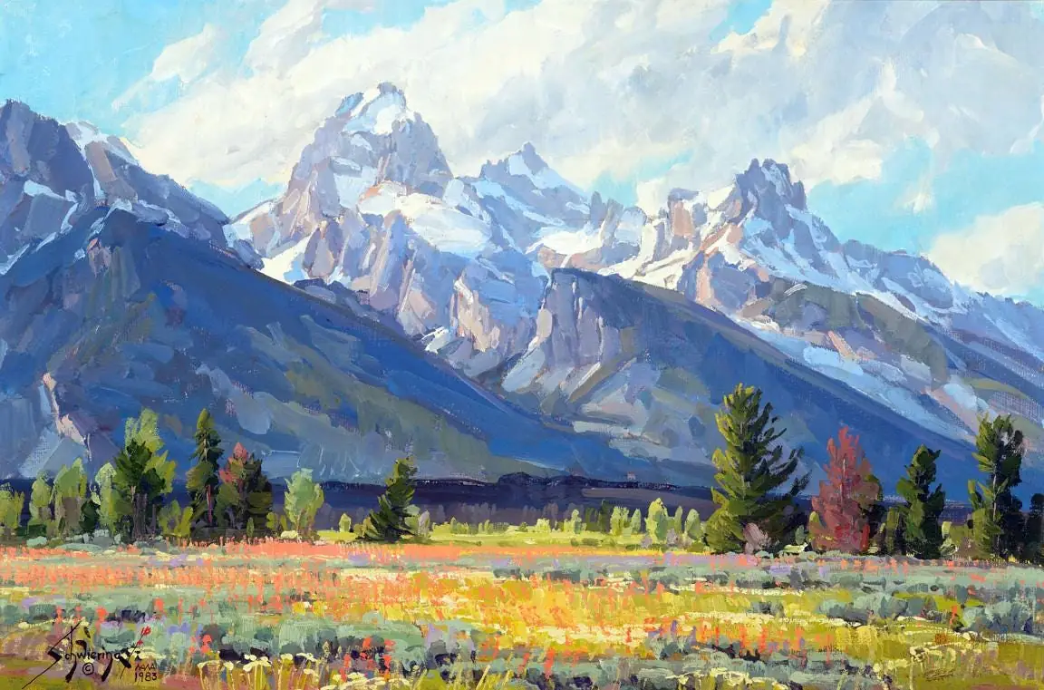Majestic Alpine Vistas Mountain Range