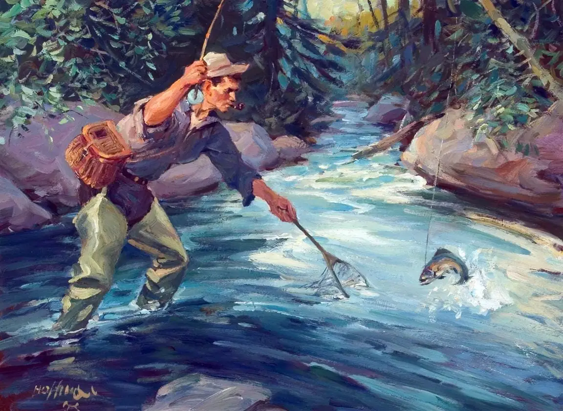 Trout Triumph by Hoffman