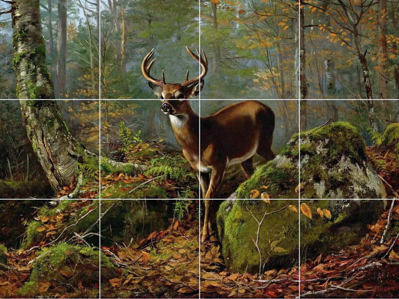 Buck in the Forest by Arthur Fitzwilliam