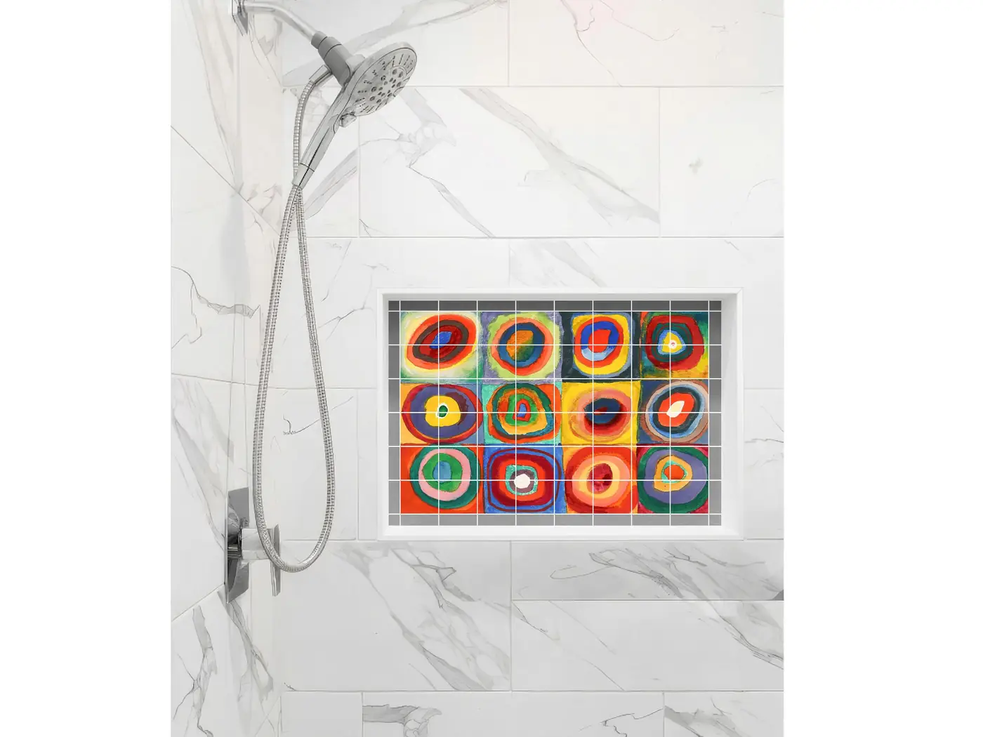 Color Study - Squares and Concentric Rings, Photo 3