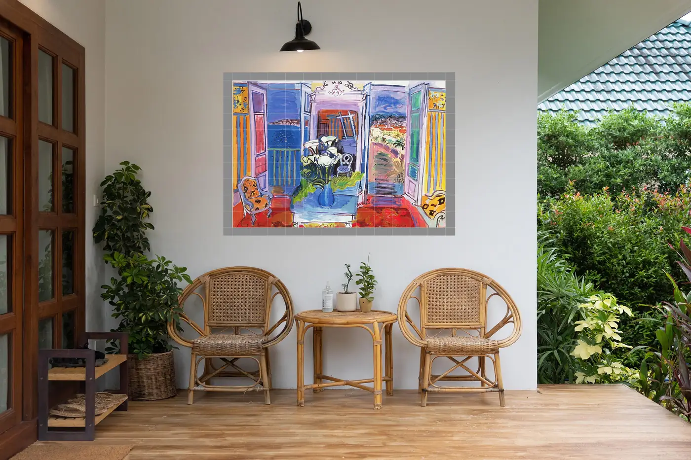 Interior with Open Windows, Raoul Dufy, Photo 5