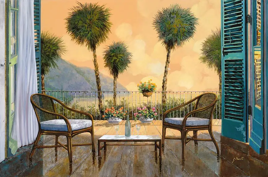Aperitif at Sunset