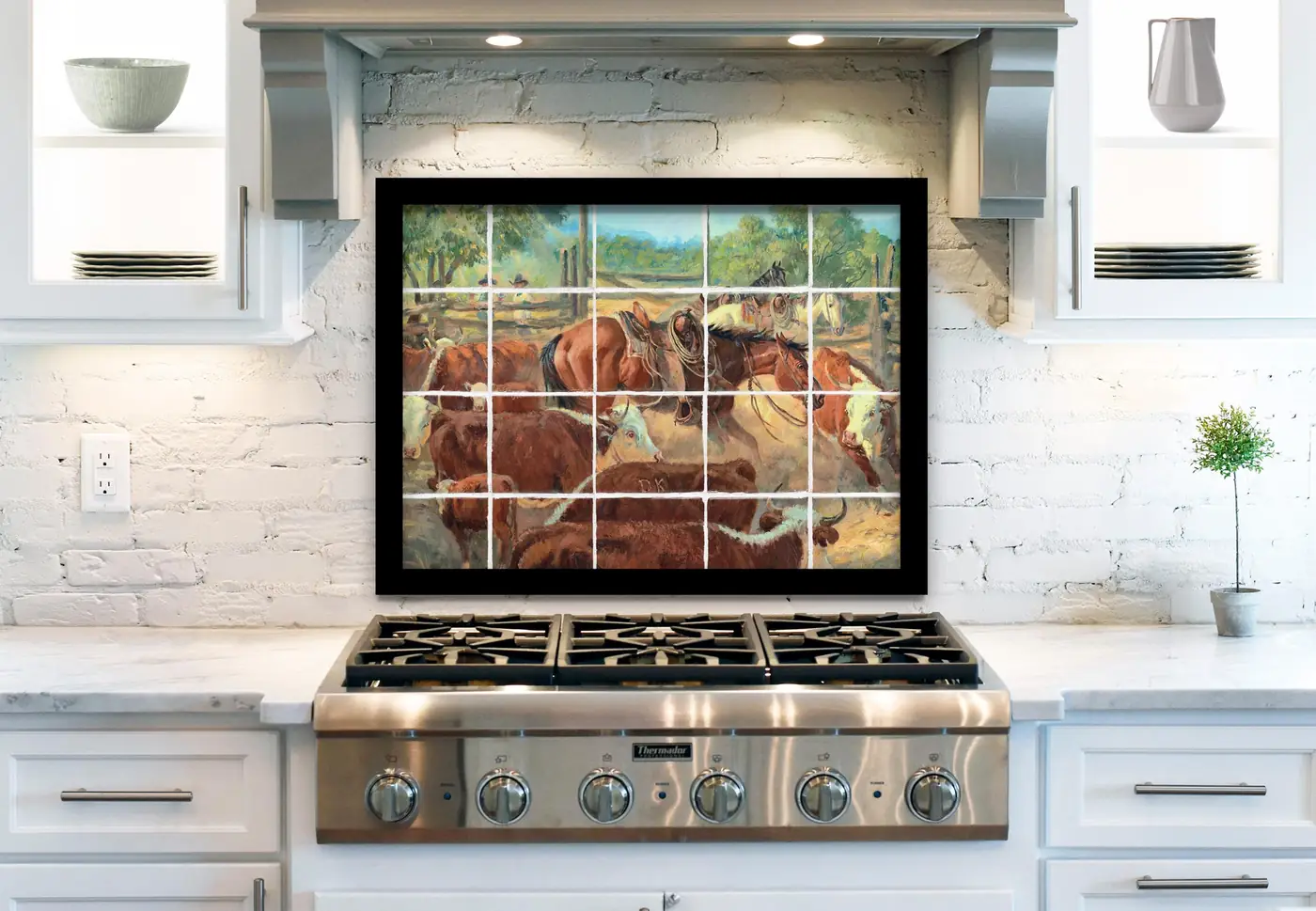 Nature of a Cow Horse, Country Western installed