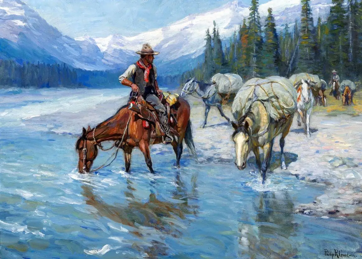 Hitting the Trail by Goodwin Philip