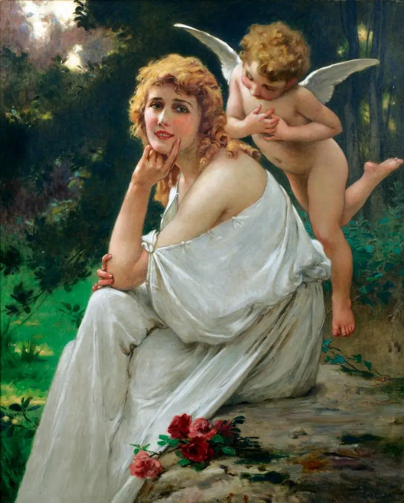Guillaume Seignac Love's Muse Portrait of Mary Pickford