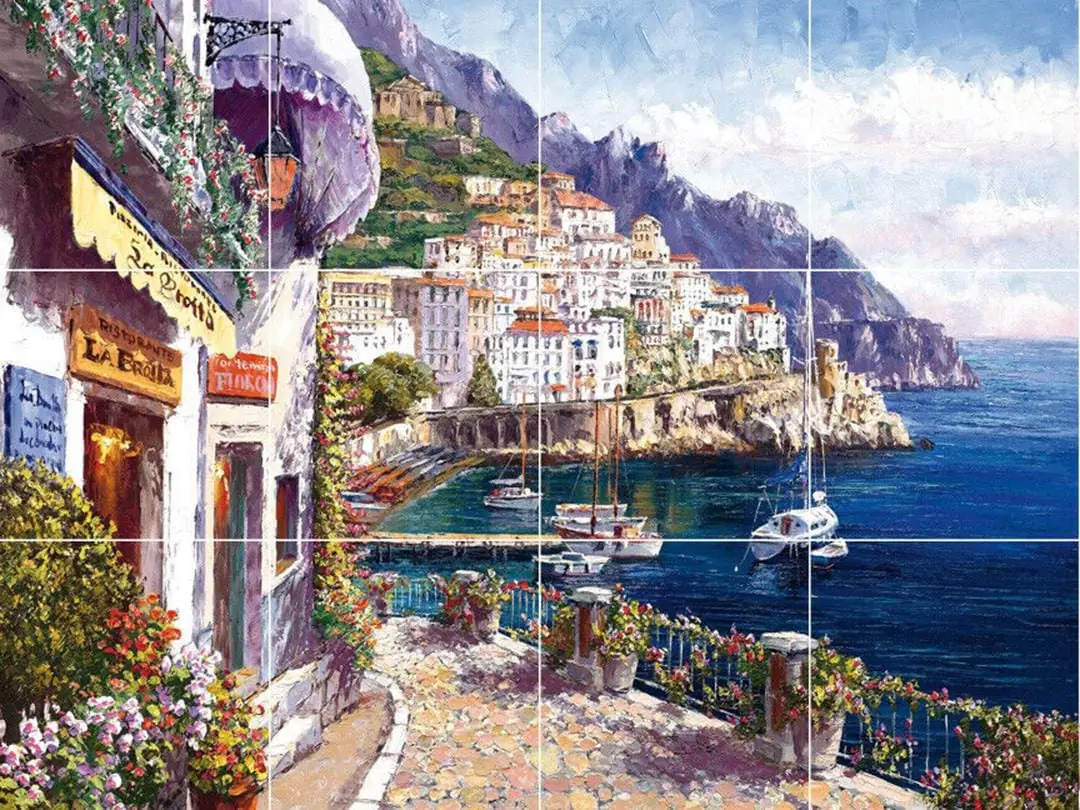 Italy Amalfi Coast Cinque Terre Mediterranean Sea View