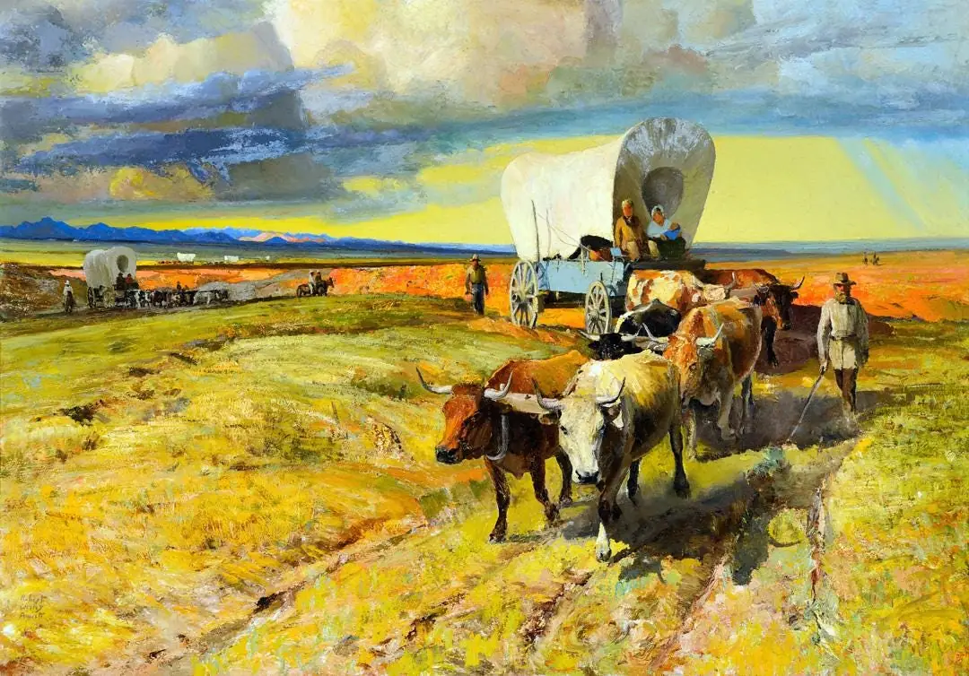 American Pioneers Settlers