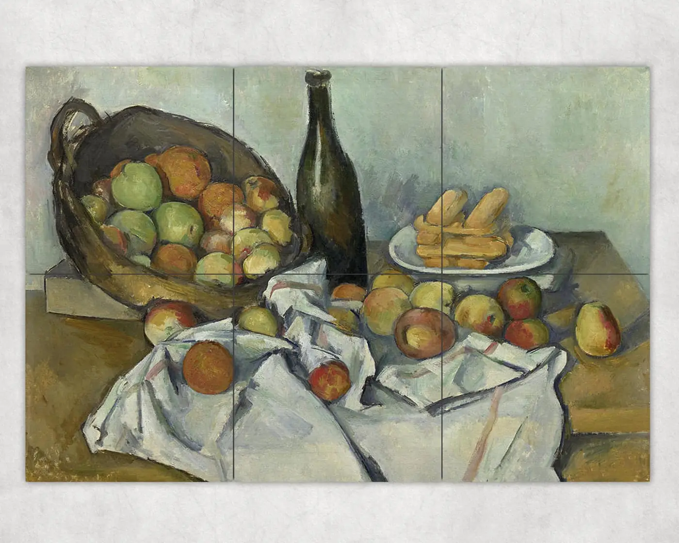 The Basket of Apples Paul Cezanne