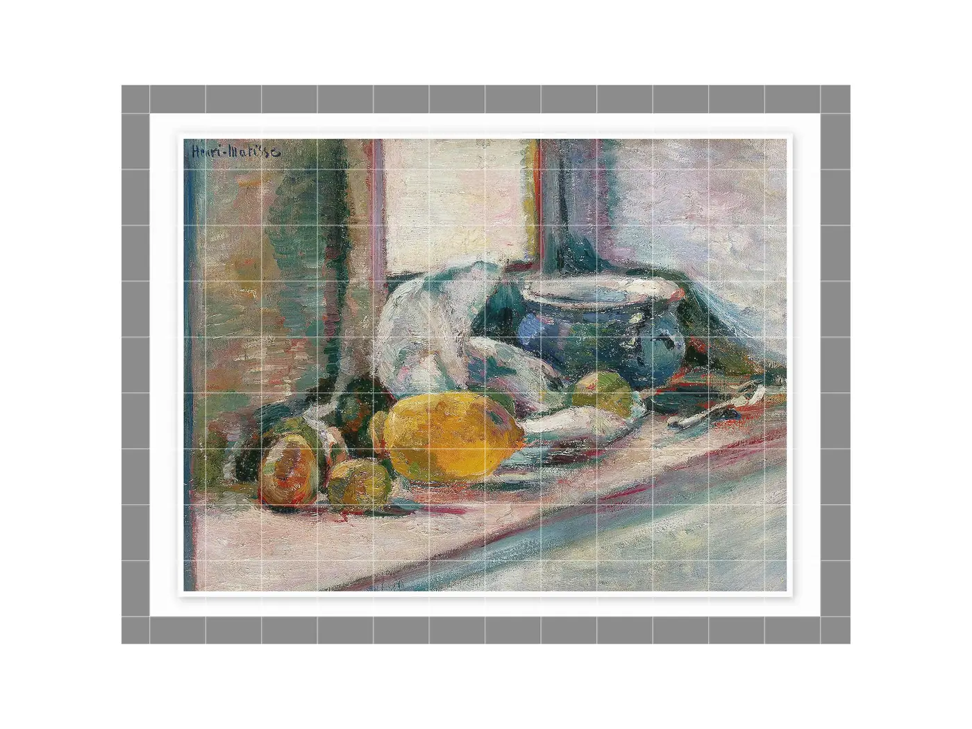 Blue Pot & Lemon by Henri Matisse