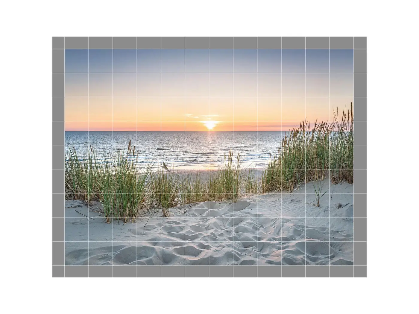 Footsteps in the Sand Beach Ocean View